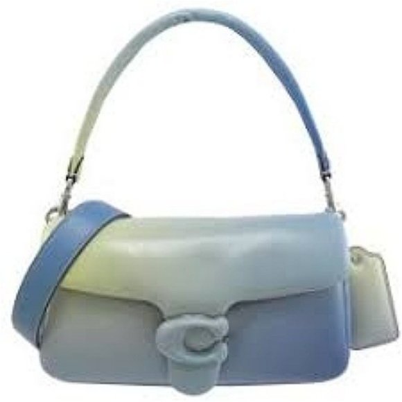 Coach Handbags - Coach $550 CA083 Ombre Leather Pillow Tabby 26 Aqua Multi NWT!